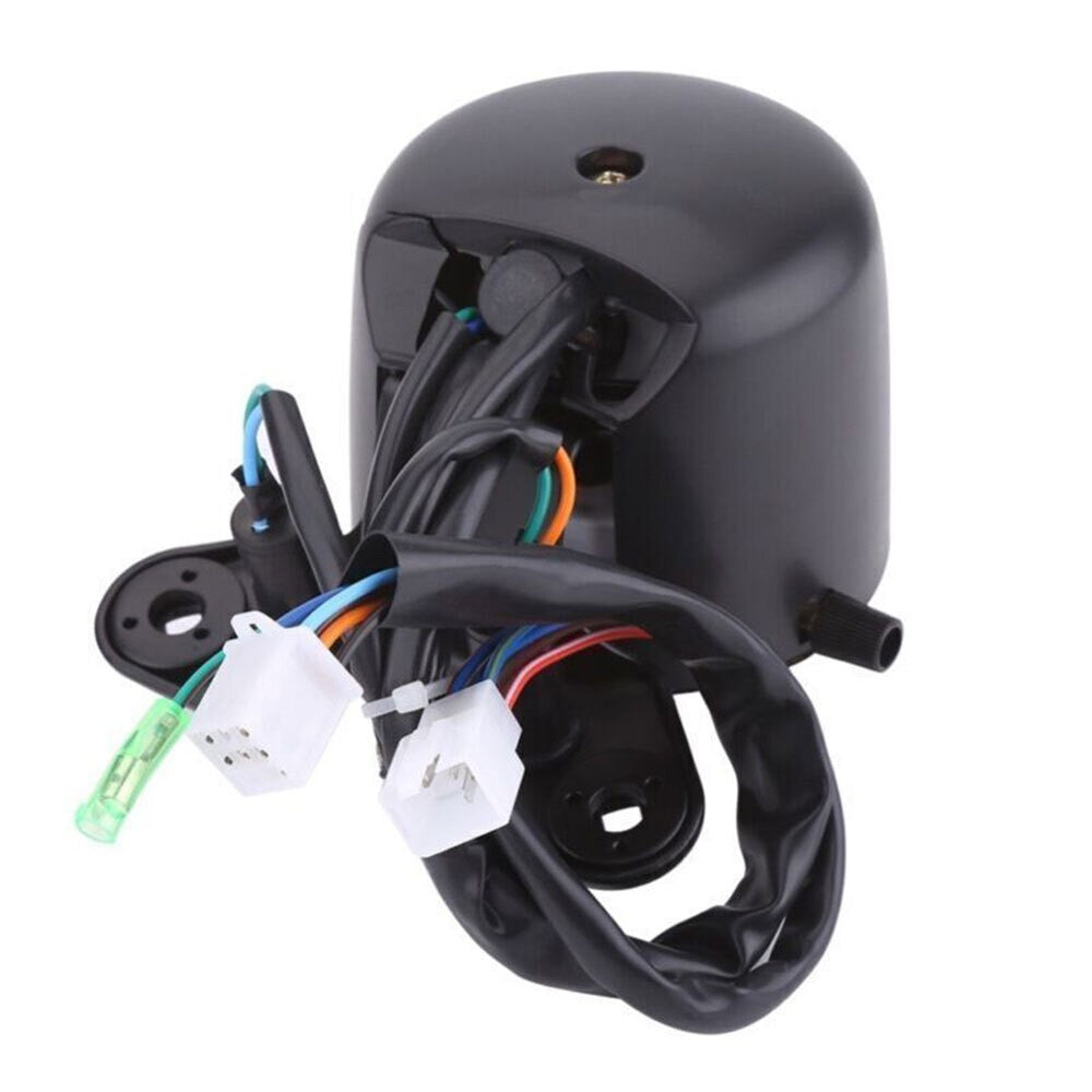 12V Digital Motorcycle Gauge LED LCD Odometer Speedometer Tachometer