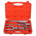 5pc Tie Rod Ball Joint Remover Kit Pitman Arm Splitter Separator Fork SplitterUK
