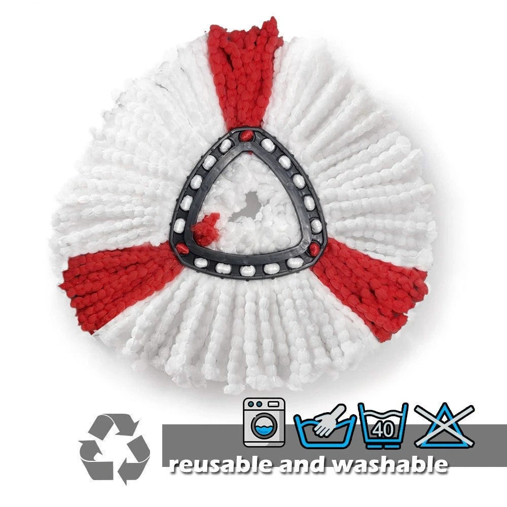 5*Replacement for Vileda Mop Heads Refill Turbo Microfibre Spin Mop Easy Wring