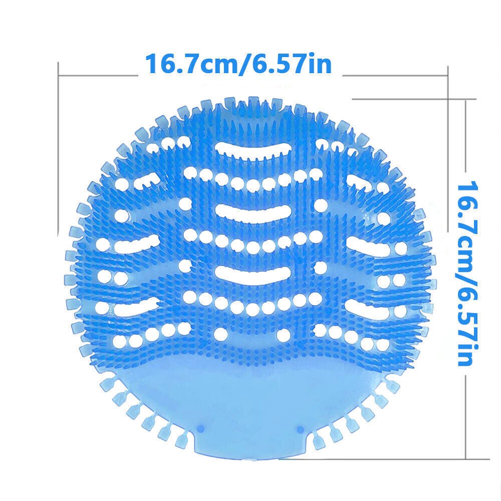 10Pcs Urinal Screen Mat Pad Deodoriser Anti Splash Toilet Fresh Fragrance UK
