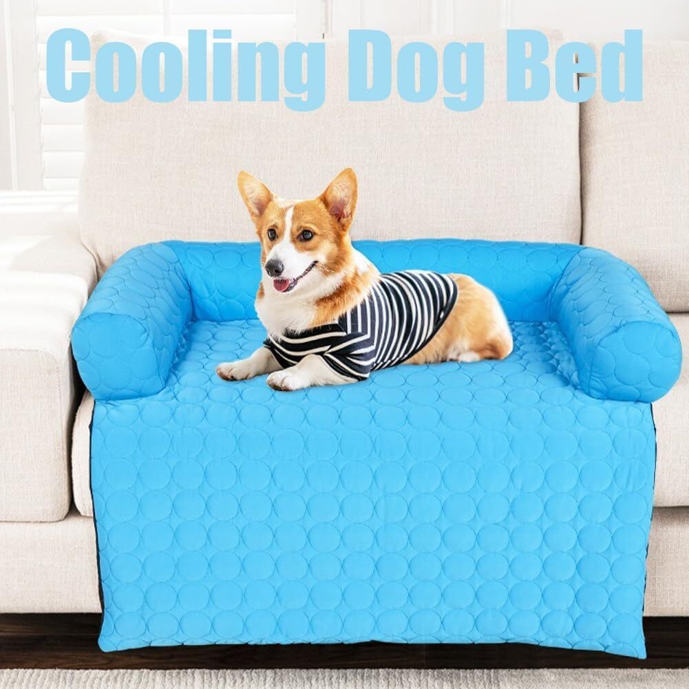 Pelsbarn Cooling Bed Heatrelief Cooling Dog Bed Durable Anti-Scratch Pad for Pet
