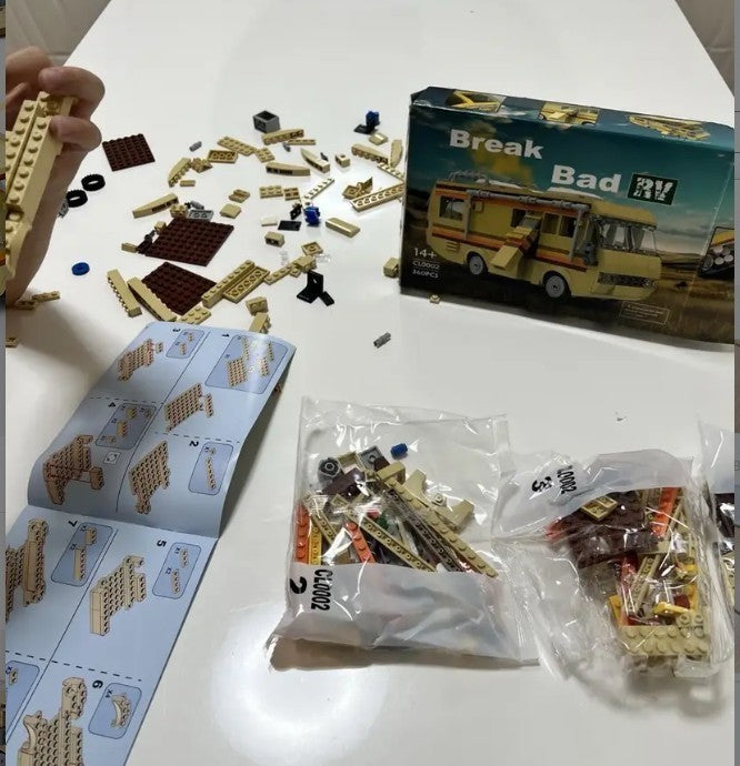 Building Blocks Set for Break Bad Car House Van Model Bricks Kit Toys Kids UK