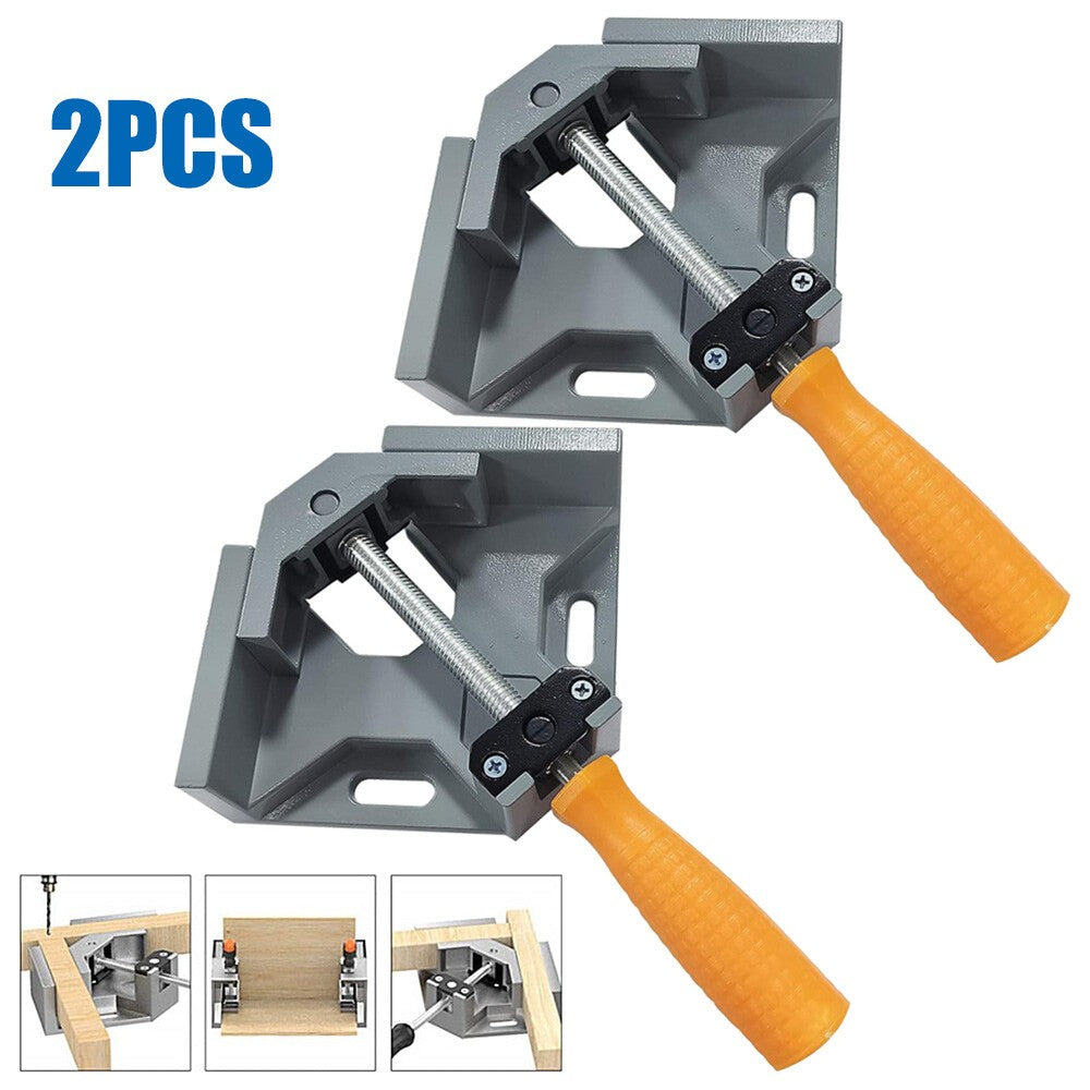 2X Corner Clamp 90 Degree Right Angle Clamps for Crafting Project Wood Tools UK