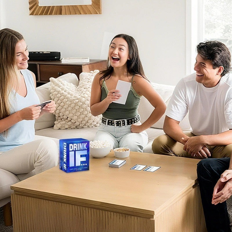 Drink IF Adult Drinking Game with Night Expansion Pack Hilarious Party Card Game