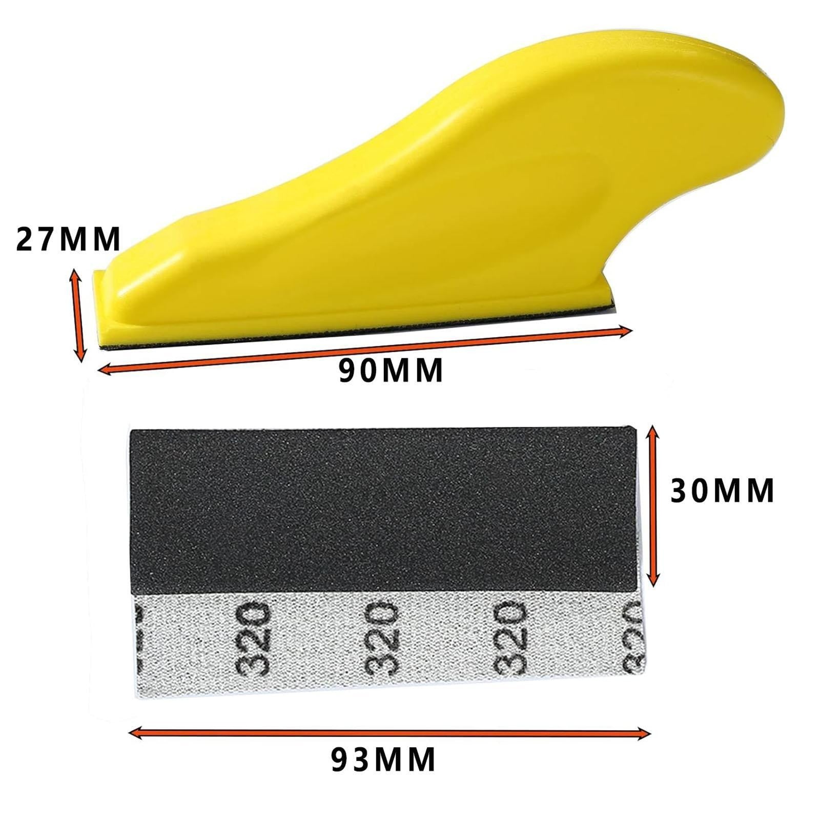 Micro Sander Mini Detail Finger Sander Hand Sander Small Sanding Tool for Wood