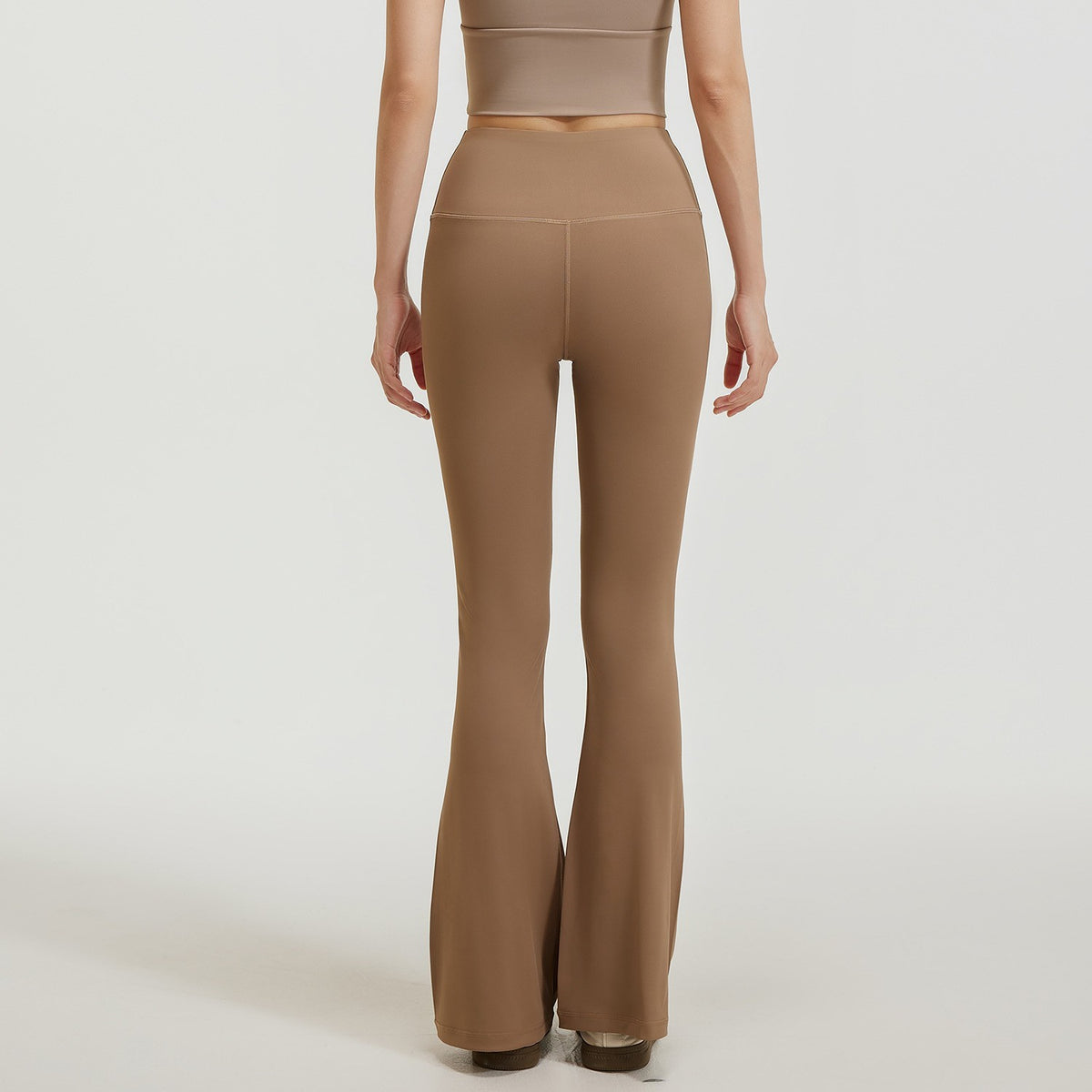 Flared Fitness And Pilates Workout Bell-bottom Pants For Women