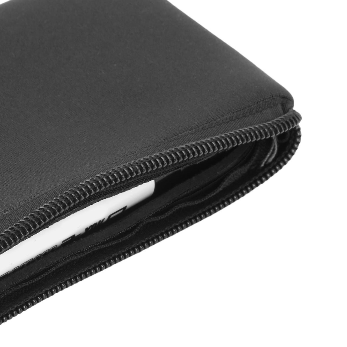 (Black)3pcs Neoprene Mountaineering Storage Pencil Case Bag Camping Soft