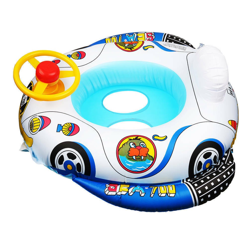 Float Swimming Ring for Kids Child Pool Toys Inflatable Pool Swimming Float Car