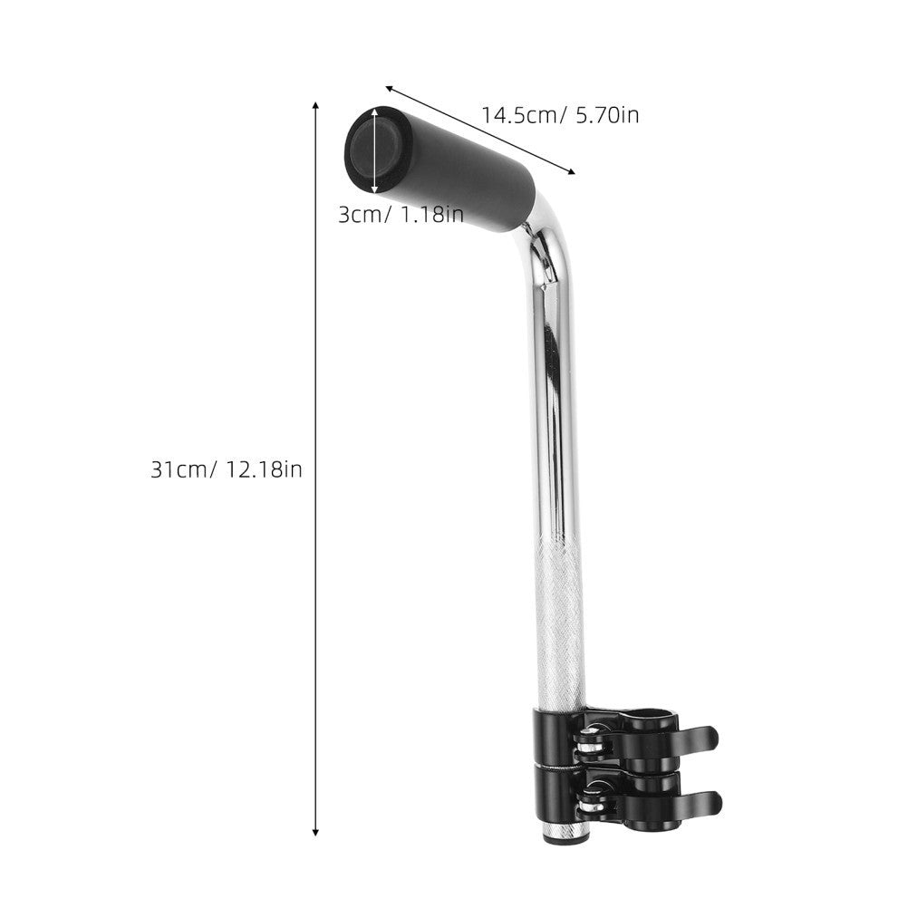 2 Pcs Wheelchair Handle Extender Drive Handles Extension Replacement Medical