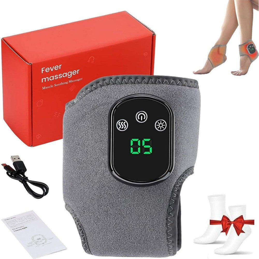 Cordless Foot Ankle Massager 5 Heat 3 Modes for Plantar Fasciitis Pain Relief UK