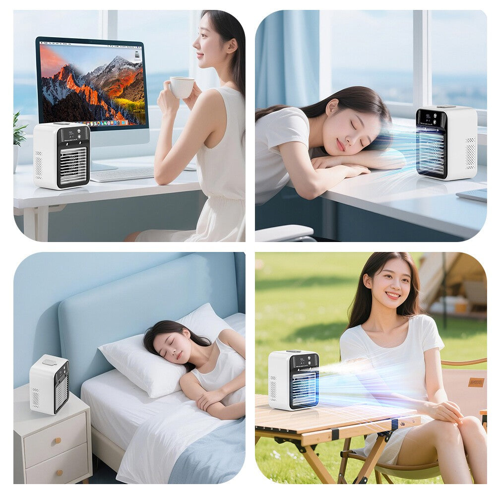 Portable Air Conditioners Ac Unit 2 Wind Speeds for Room Camping Car Office Pet