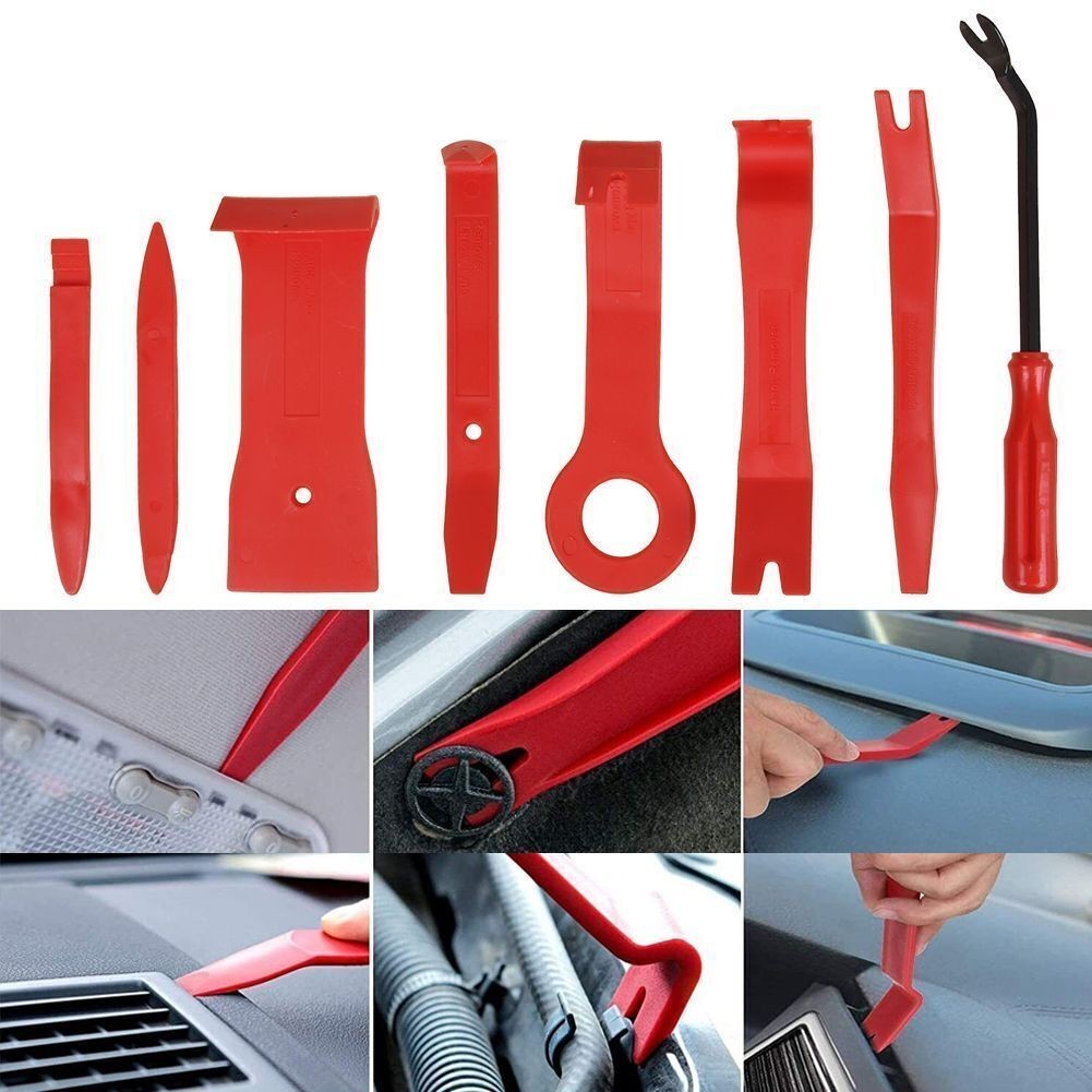 31PCS Car Door Unlock Tool Kit Air Wedge Pump Lockout Emergency Auto Bag Garage