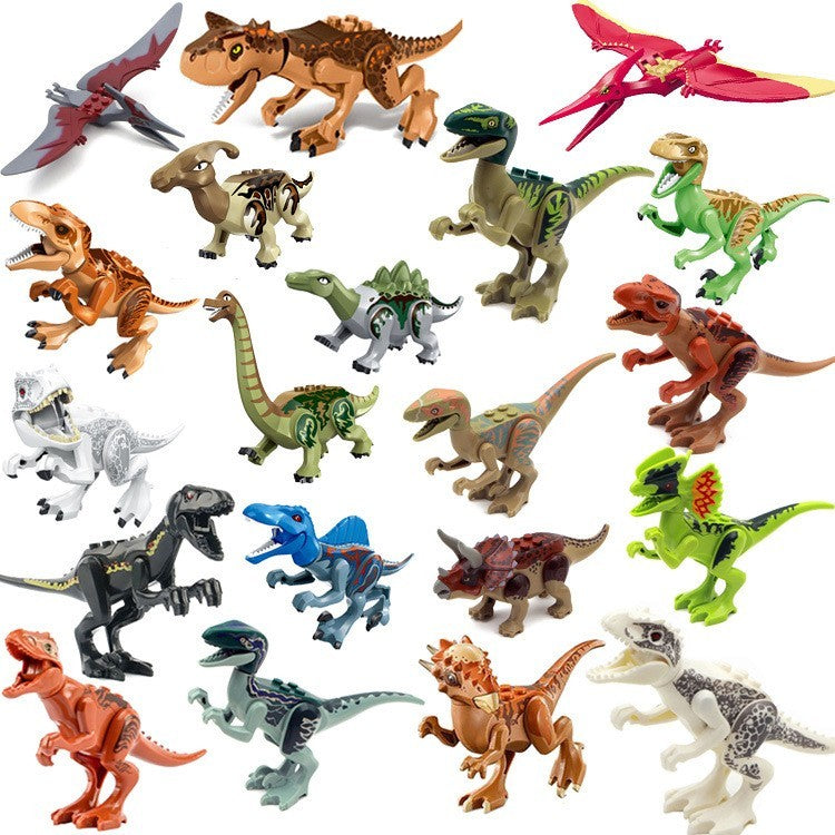 20Pcs Dinos fit Jurassic World Lego Dinosaur Tyrannosaurus TRex Park Raptor