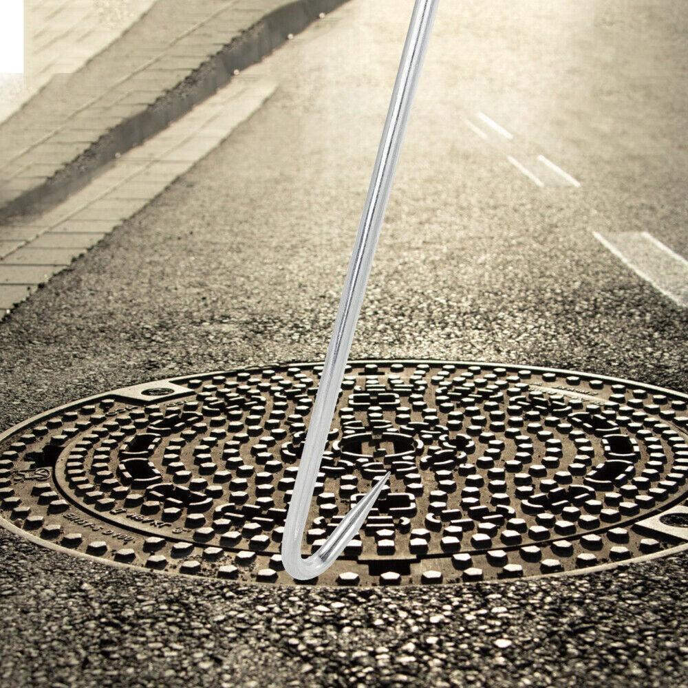 2*Manhole Cover Hooks, Cover Hooks, Lifting Hooks And Manhole Cover Lifters Made