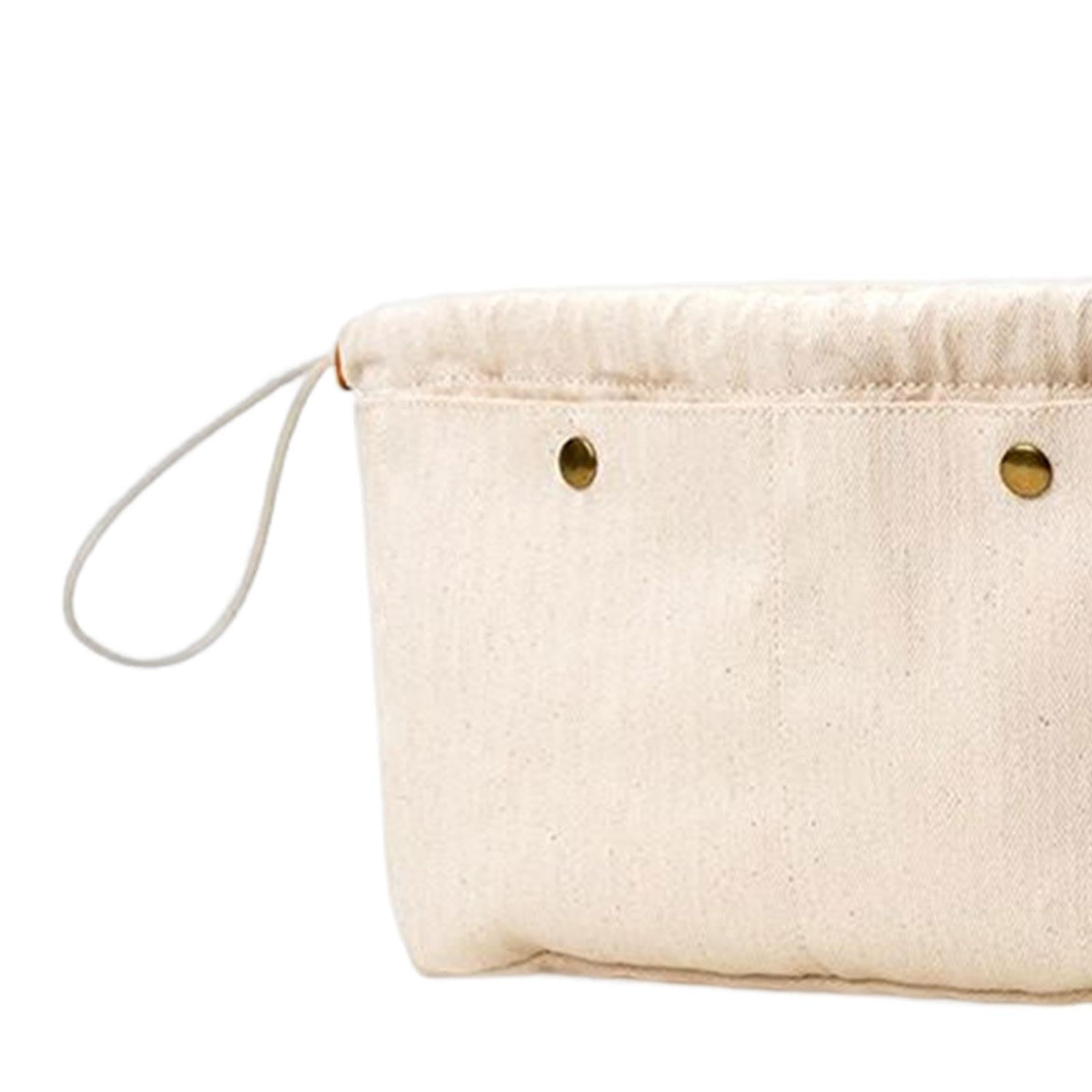 Canvas Bag Organizer Handbag Liner Lightweight Large Capacity Bag Insert Tote