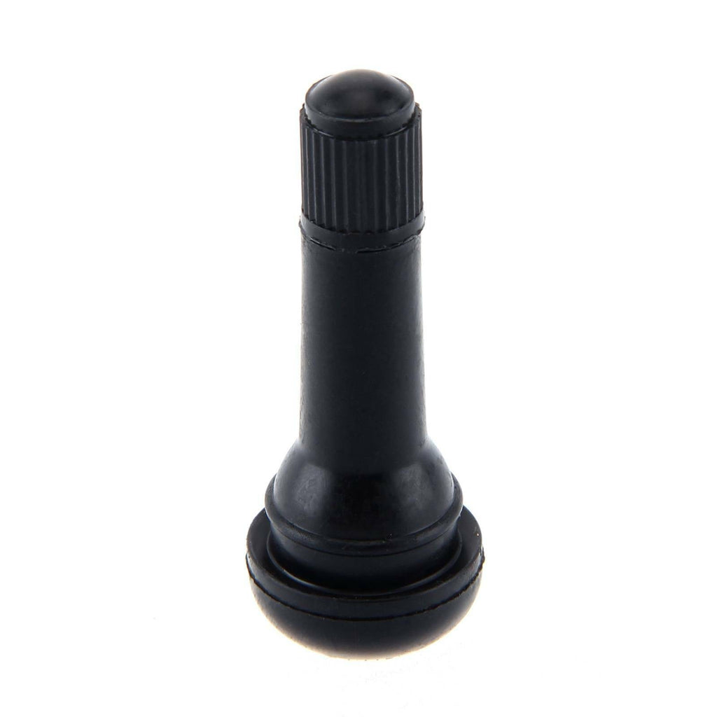 100x TR414 Tubeless Rubber Car Wheel Tyre Valve &  Metal Valve Puller Tool UK