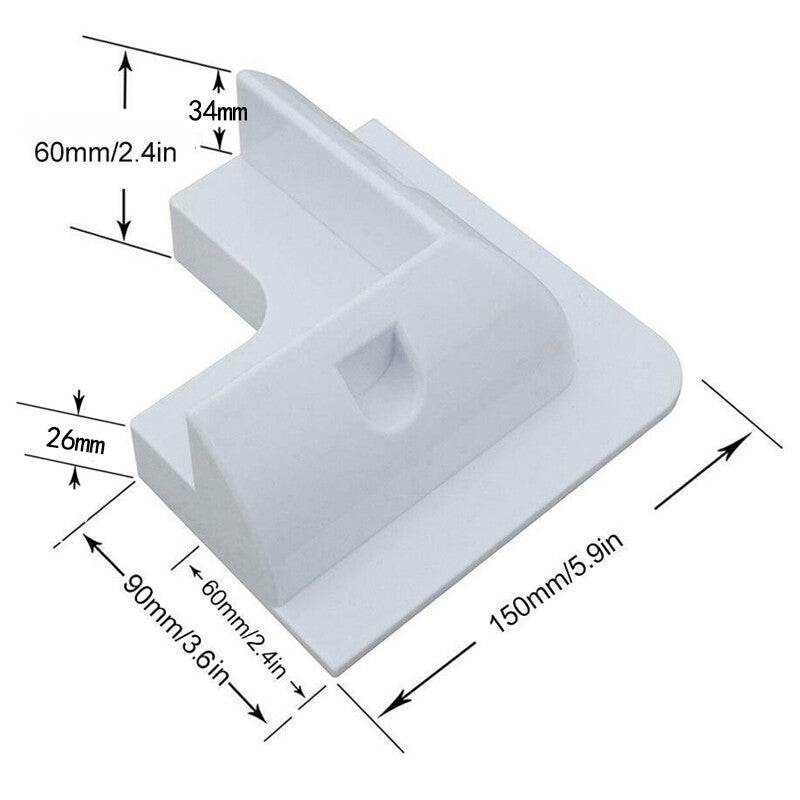 Solar Panel Mounting Bracket Kit Boat Motorhome Caravan Camper Van RV Roof Mount