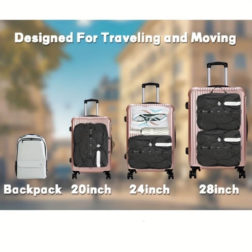 Waterproof Vacuum Bags for Travel  for Suitcases Backpack Luggage