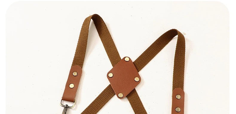 Unisex Waxed Canvas Work Apron Multiple Tool Pockets Woodworking Chef Apron