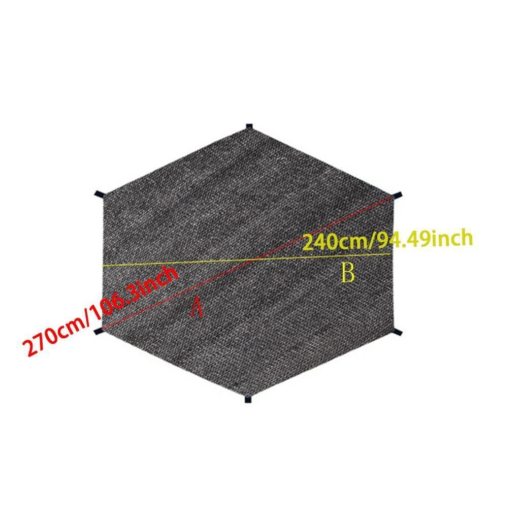 Trampoline Shade Cover Trampoline Canopy Trampoline Sun Protection Cover for 6