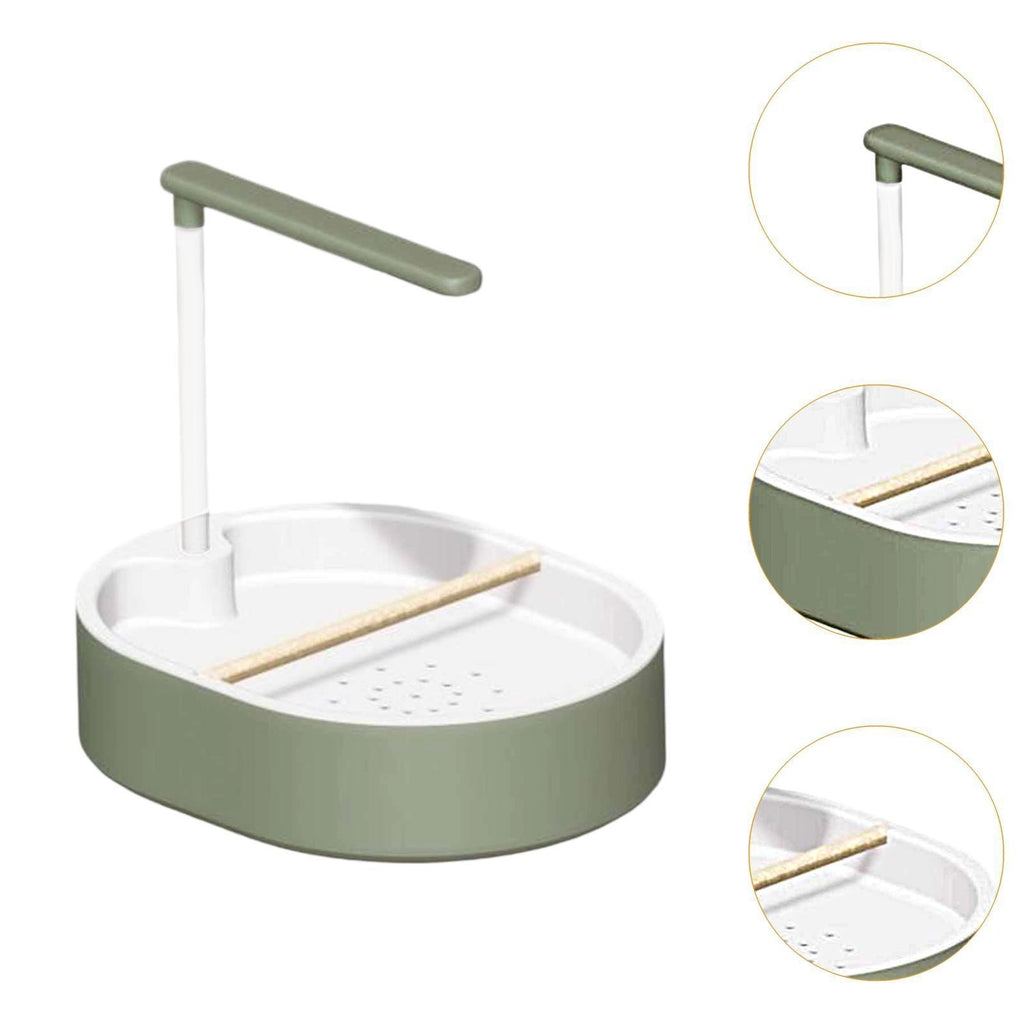 Automatic Bird Bath Tub Shower Box Small Pet For Budgie Parakeet Conure Parrot