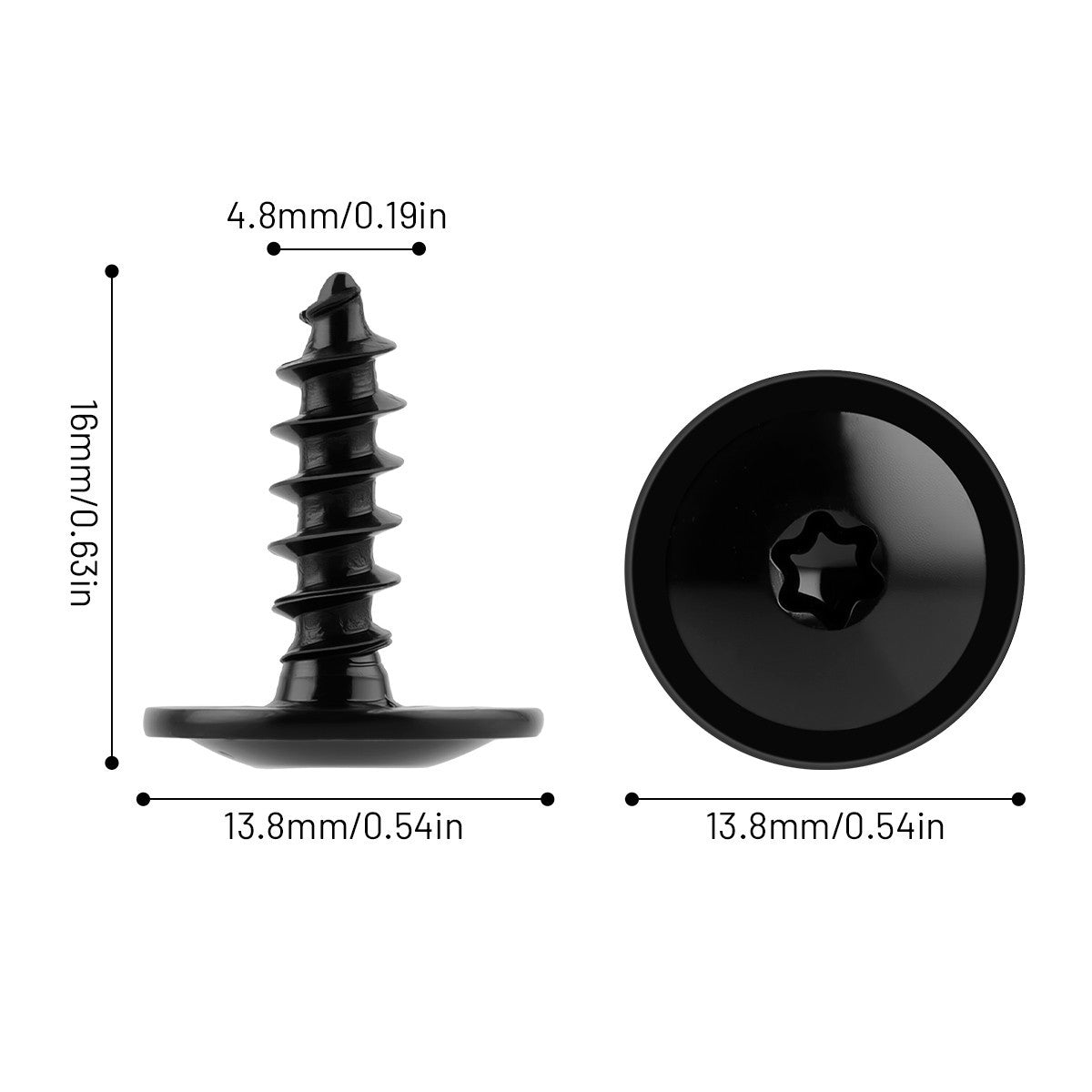 50x Threaded Insert Screw Retainer For VW Skoda Seat Belly Pan Mudguard