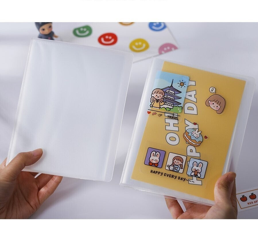 40 Pages A6 Folder Plastic Favorites Stationery Photo Album  Gift