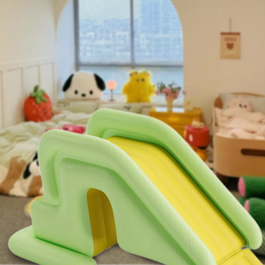 Inflatable Slide Thickened PVC Non Slip Easy Setup Backyard Water Slide