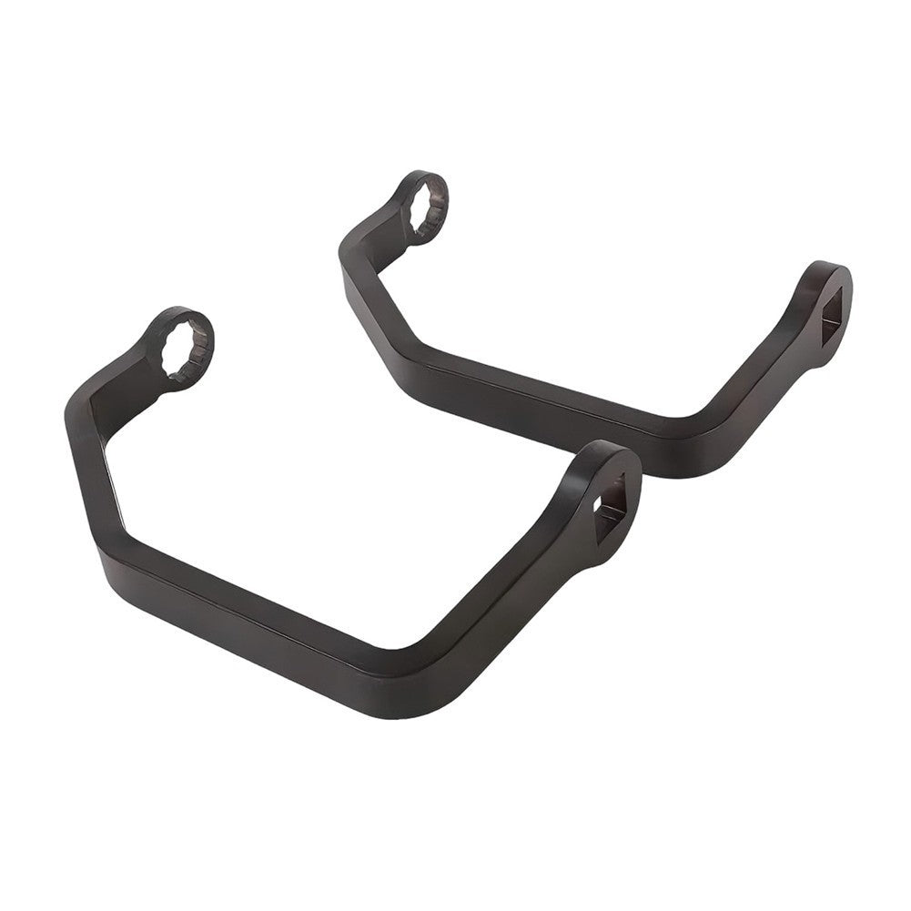 2XMotorcycle Cylinder Head Nut Wrench Set for V Twin Engine 14mm 15mm Tools