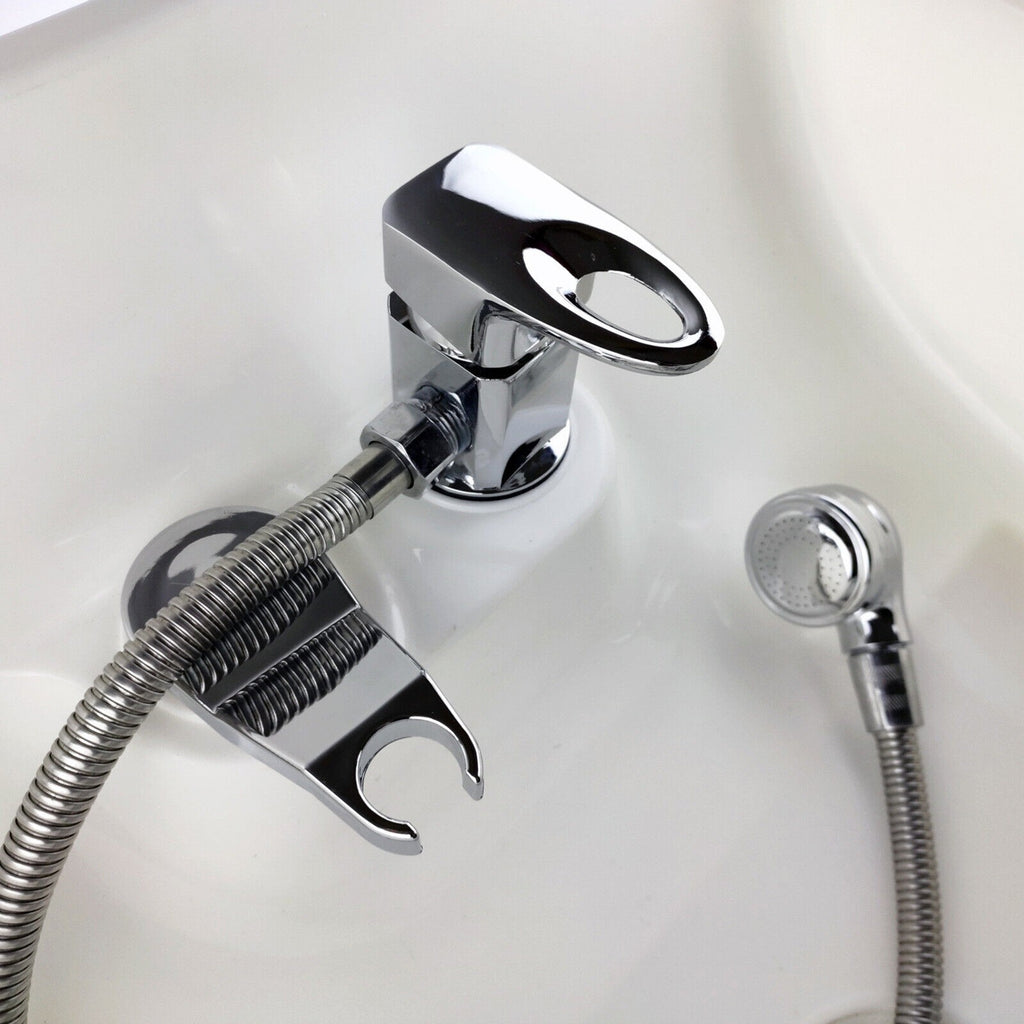 Motorhome Campervan Shower Mixer Tap Outlet 1/2" + 2x 800mm Hose + Shower Head