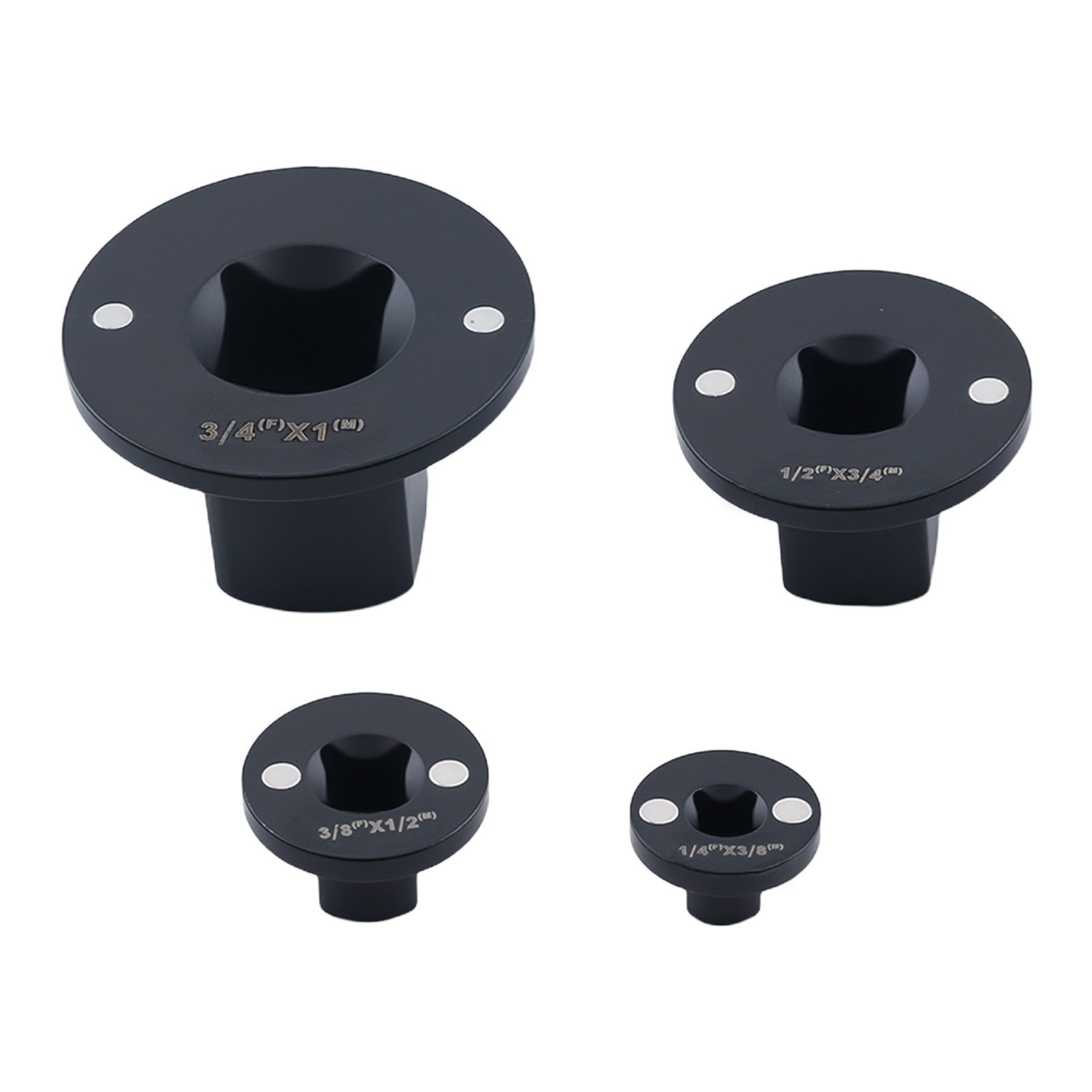 4pc Low Profile Drive Adapter Socket Impact Set 1/4" 3/8" 1/2" 3/4" 1" NEW