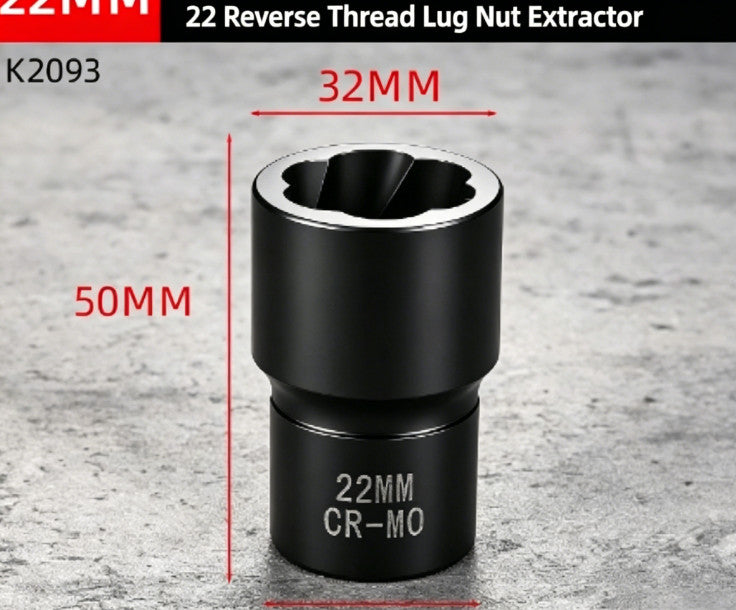 1/2" Car Locking Wheel Nut Remover Stud Bolt Impact Twist Socket Tool Extractor