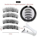 Reusable Natural Magnetic Eyelashes with Applicator No Glue Needed Lashes Kit