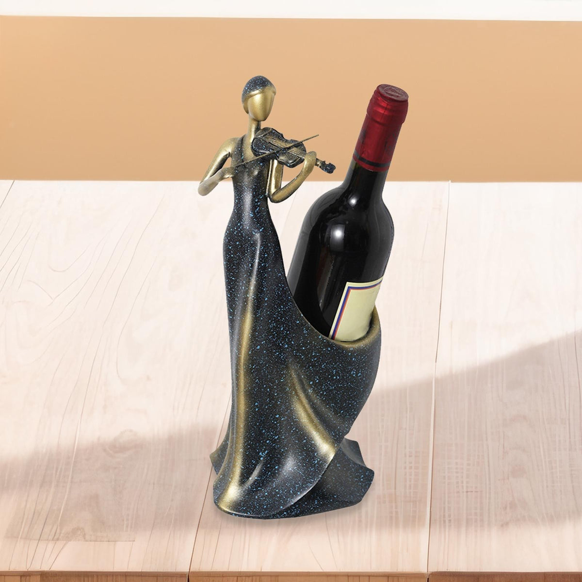 Wine Rack Home Bar Decoration Lady Shaped Housewarming Gifts Freestanding.*