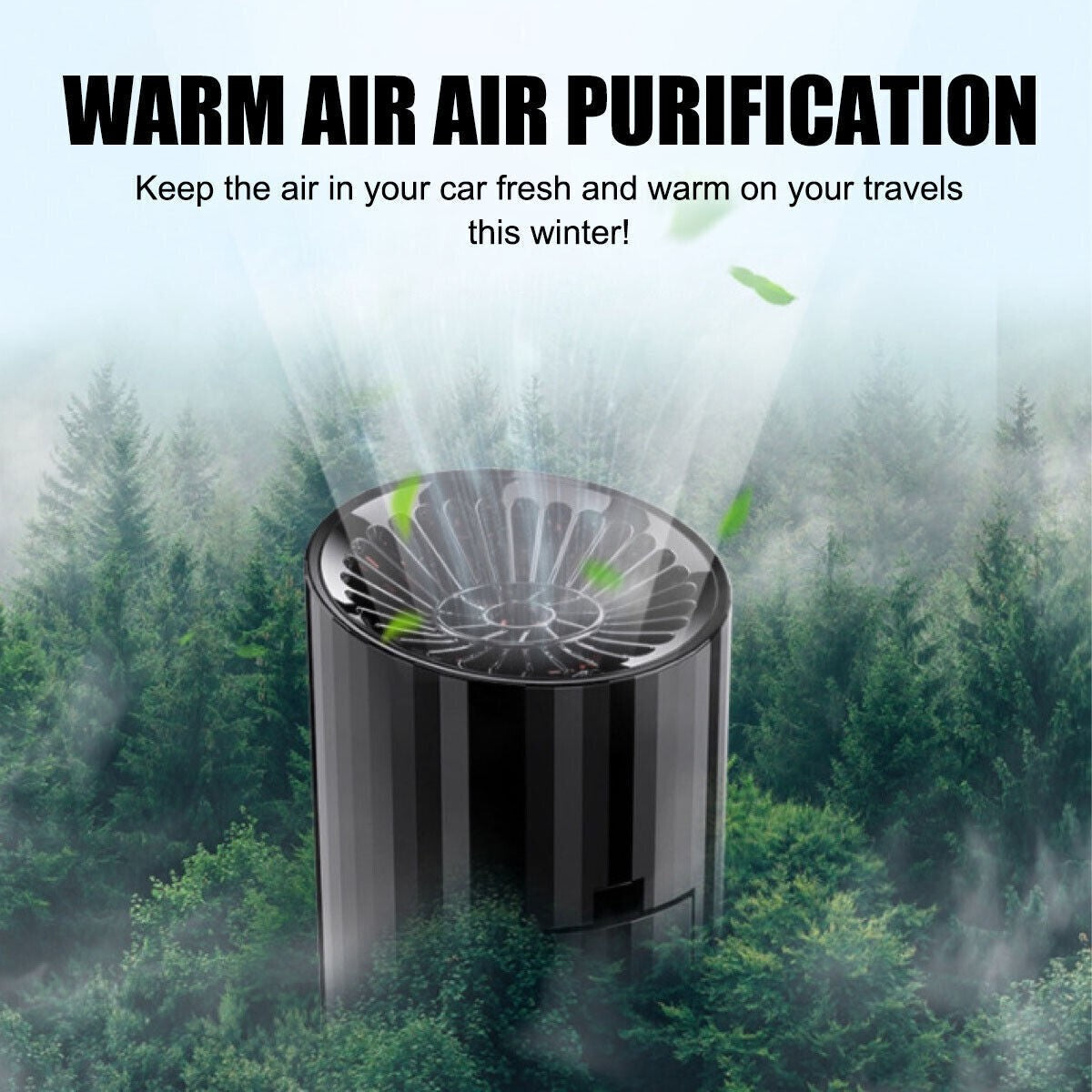 150W Electric Car Heater 12V DC Heating Fan Defogger Defroster Demister Portable