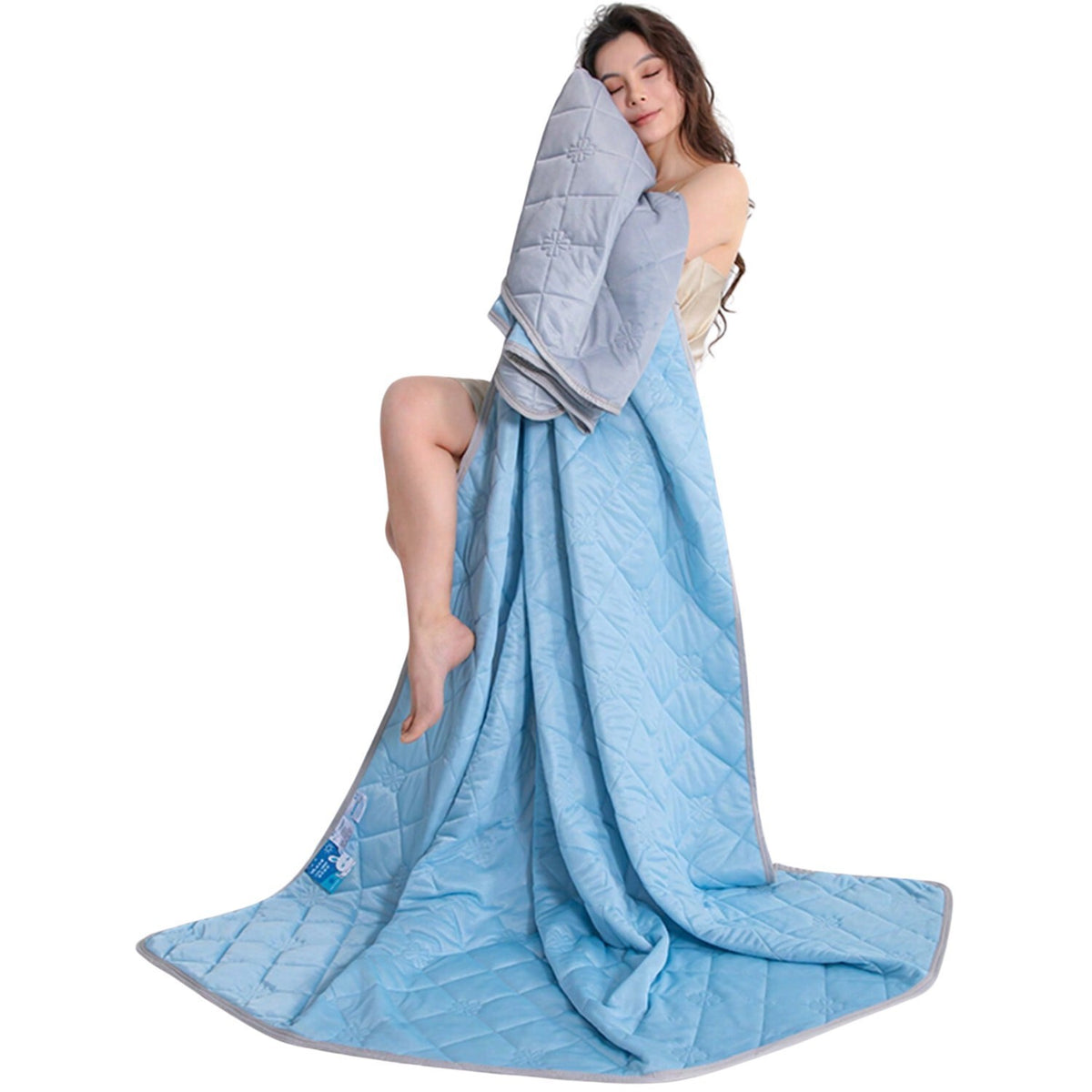 Cooling Blanket For Hot Sleepers Breathable & Heat Absorbent Summer Throw UK