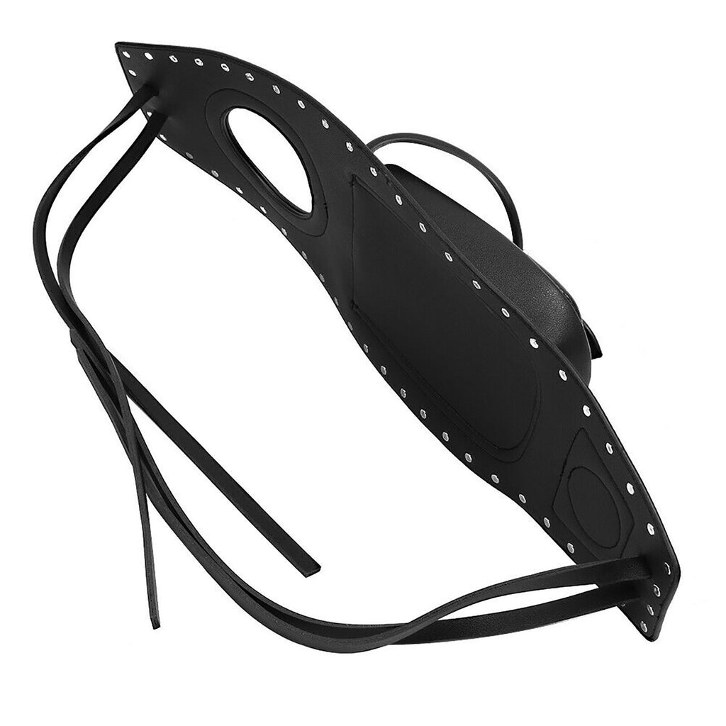 Fuel Gas Tank Pouch Bag Tank Pad Cover For Harley Sportster XL883 XL1200 Black