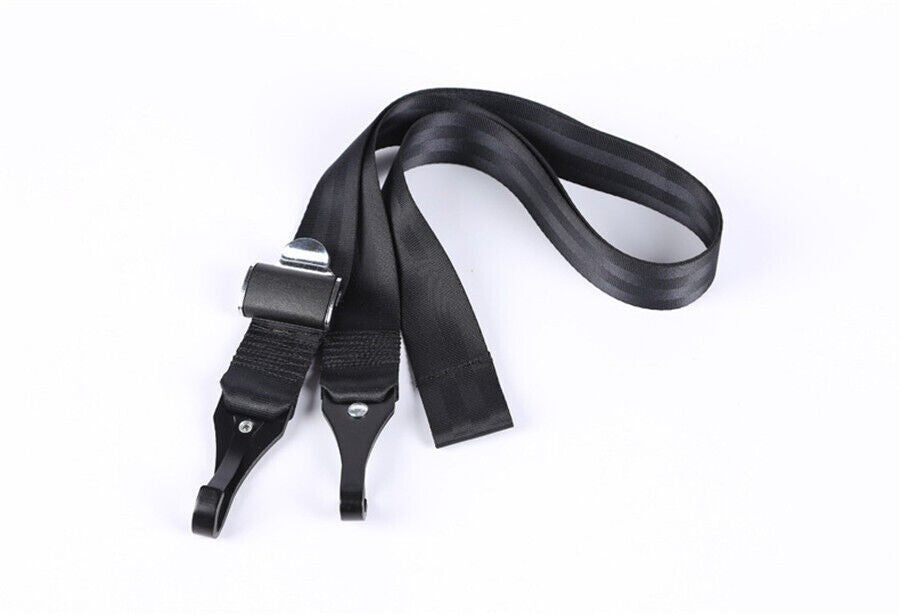 Dual Hooks Isofix Seat Latch Belt Strap For Car Baby Child Safety Seat Connector