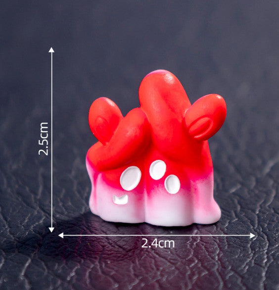 5X Halloween Mini Figurine Resin Sculpture Holiday Gift Ornament Cute Miniature
