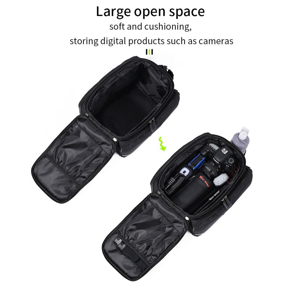 20-35L Bicycle Bike Frame Saddle Bag Handlebar Panier Rack Bag Waterproof
