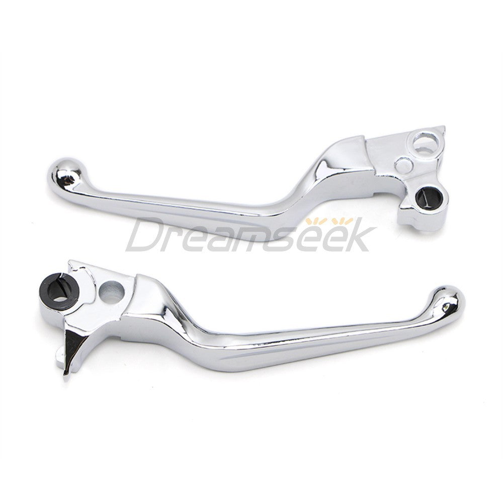 Clutch Lever Brake Lever for Harley Sportster 1996-2003 Softail 2011-2014 Chrome