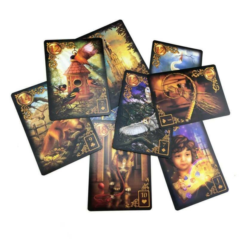 Lenormand Oracle Body Gilded Reverie Tarot Card Deck Party Board Funny Toy' Game