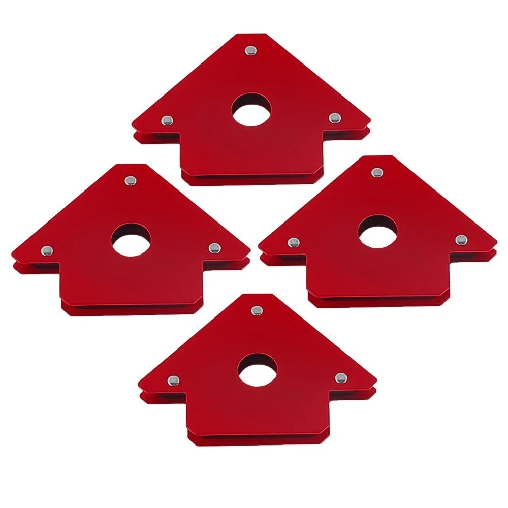 4x Welding Magnet Magnetic Welder Holder Arrow Welding Clamp 45° 90° 135° 25lb