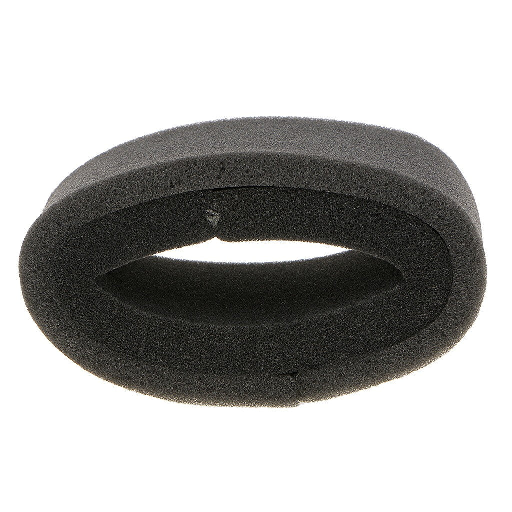 Motorcycle Air Filter Foam Sponge Pads Replace Part for Honda CG125, Black