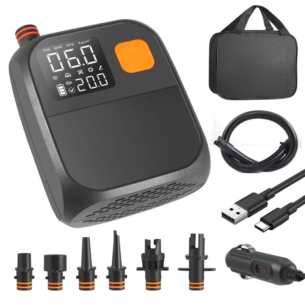 [NEW][UK Seller]Portable Battery SUP Electric Pump 25PSI Paddle Board Inflation