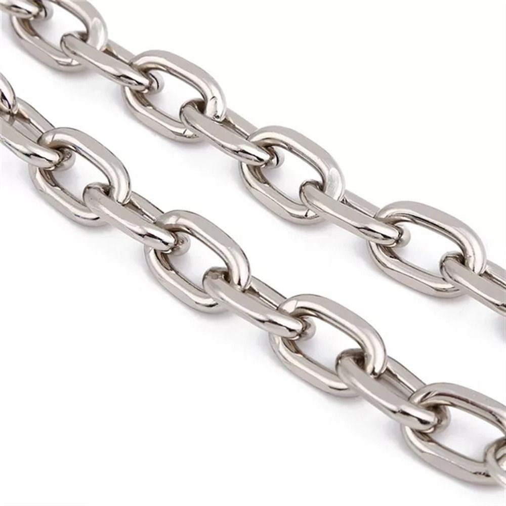 Big Ring Wallet Chain Metal Link Belt Chain Biker Chain  Casual Style
