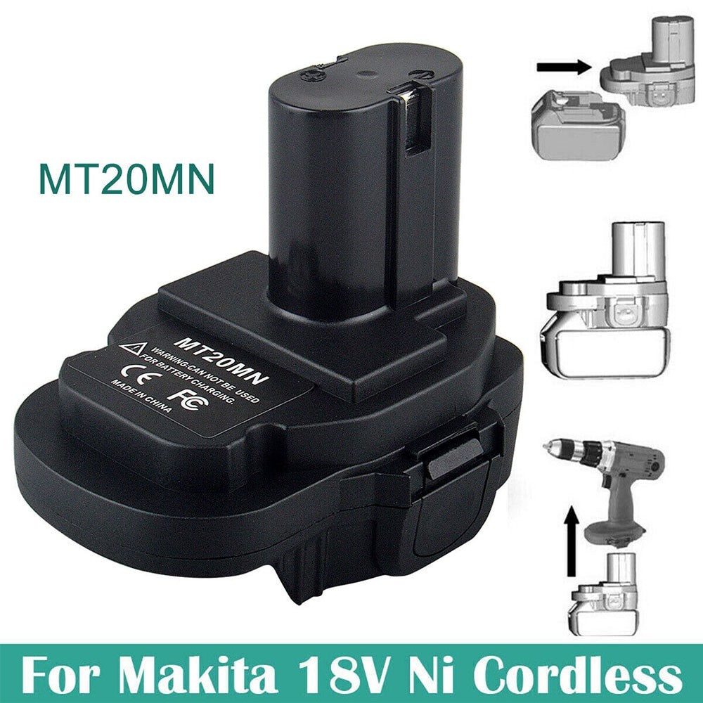 For Makita 18V/20V Li-Ion Battery Convert To Ni 18V Tool MT20MN Battery Adapter