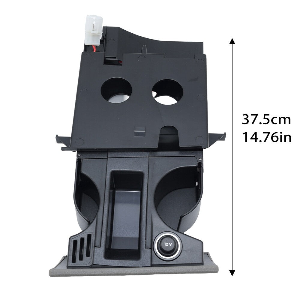 For VW T5 Transporter Ashtray Cup Coin Holder Dual Drink Grey RHD 7H285860130T