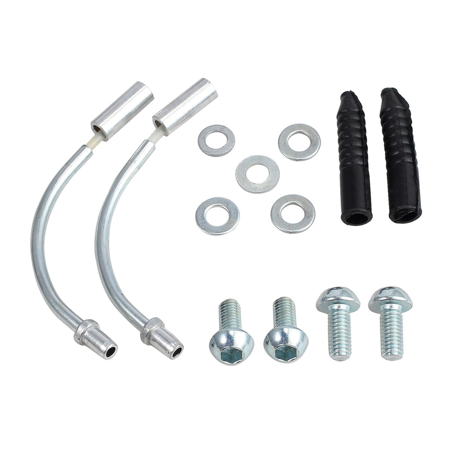 6PCS V Brake Complete Sets Front Rear Lever kit BMX MTB Bike Bicycle Brake Set-