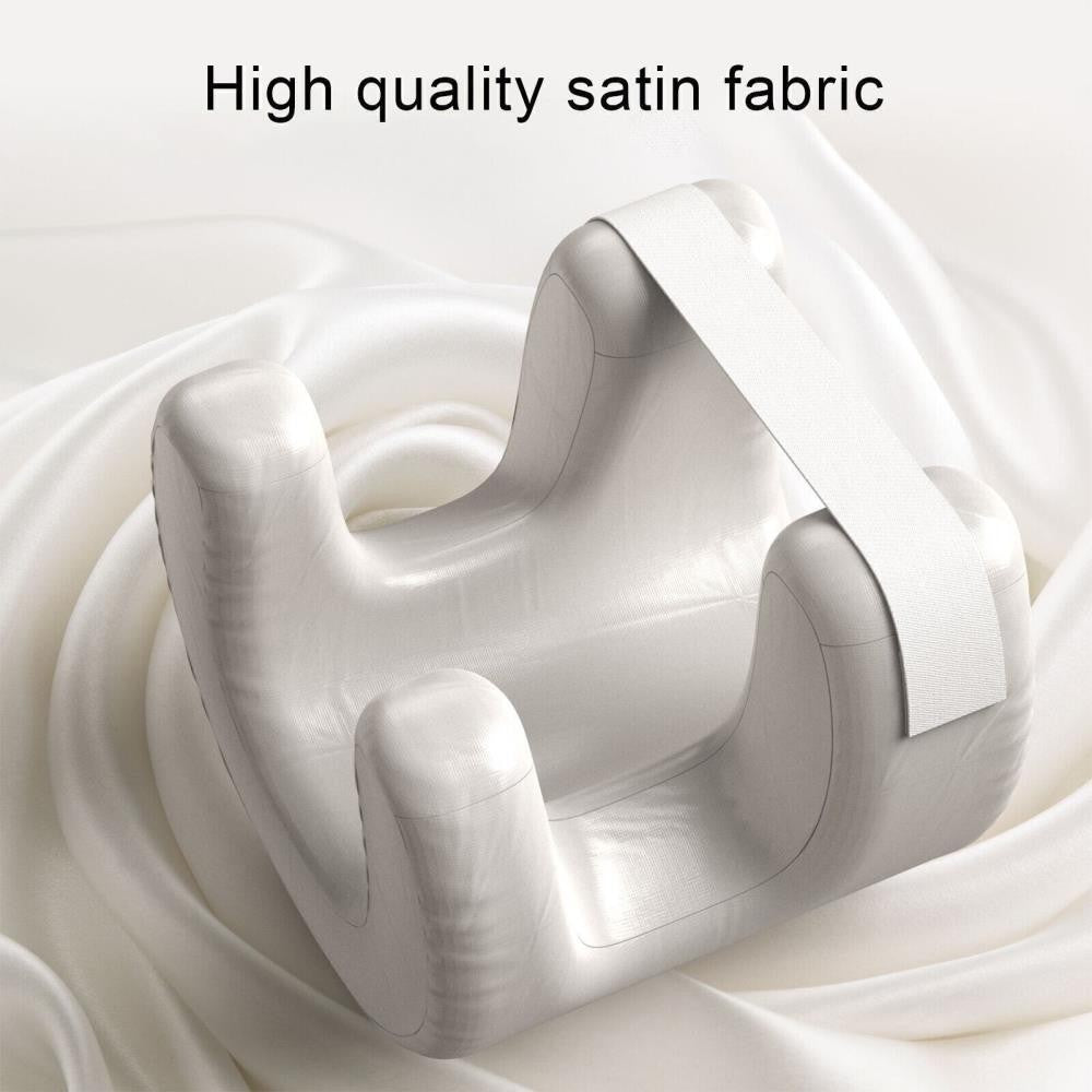Face Pillow+Free White Satin Pillowcase Beauty Sleep, Anti Wrinkles-Aging UK Hot